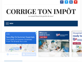 'corrigetonimpot.fr' screenshot