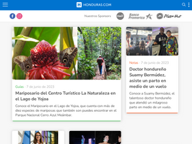 'honduras.com' screenshot