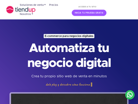 'tiendup.com' screenshot