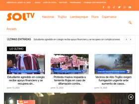 'soltvperu.com' screenshot