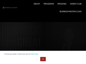 'darrenhardy.com' screenshot