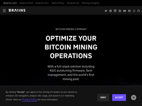 'braiins.com' screenshot