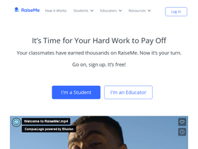 'raise.me' screenshot