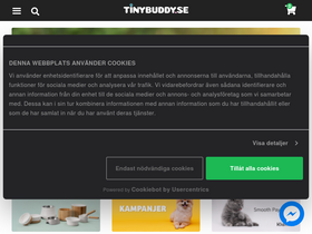 'tinybuddy.se' screenshot