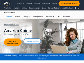 'chime.aws' screenshot