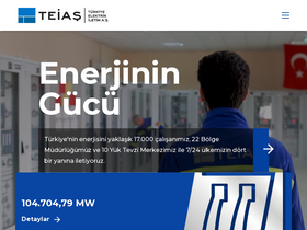 'teias.gov.tr' screenshot