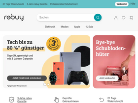 'rebuy.de' screenshot