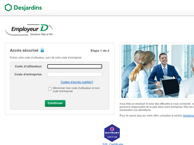'employeurd.com' screenshot