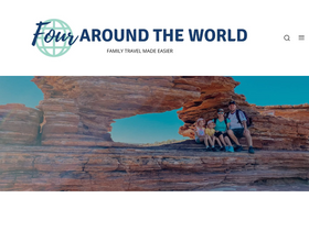 'fouraroundtheworld.com' screenshot