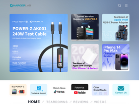 'chargerlab.com' screenshot