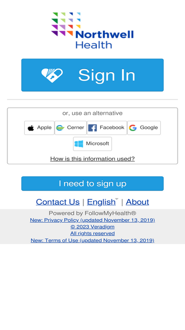 northwellhealth.followmyhealth.com