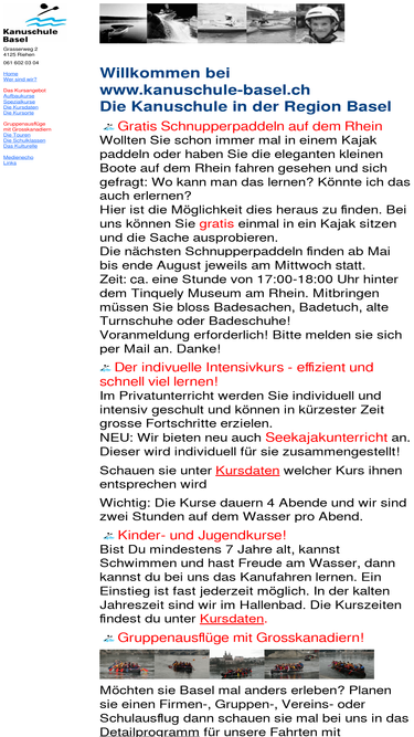 kanuschule-basel.ch