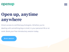 'openup.com' screenshot