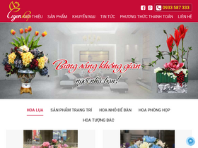 'uyenshop.vn' screenshot