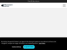 'christopherward.com' screenshot