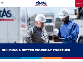 'cintas.com' screenshot