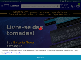 'elgscreen.com' screenshot