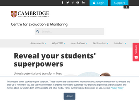 'cem.org' screenshot