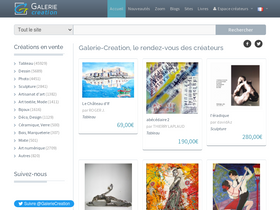 'galerie-creation.com' screenshot