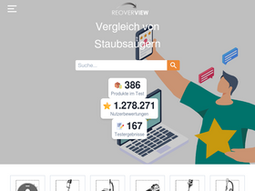 'tests-staubsauger.de' screenshot