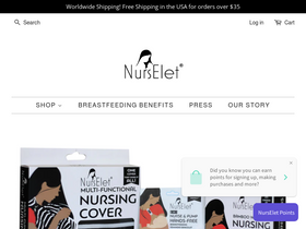 nurselet.com homepage screenshot