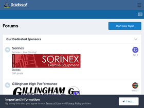 'gripboard.com' screenshot