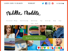 niddlenoddle.com homepage screenshot