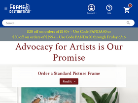 'framedestination.com' screenshot