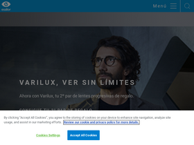 'essilor.es' screenshot