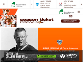 'bgsufalcons.com' screenshot
