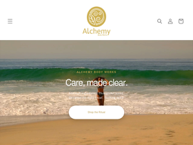 alchemybodywerks.com homepage screenshot