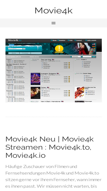 movie4kto.net Wettbewerber und alternative Websites wie movie4kto.net