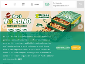 'papajohns.es' screenshot