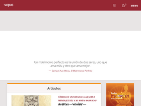 'vopus.org' screenshot