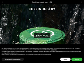 coffindustry.com homepage screenshot