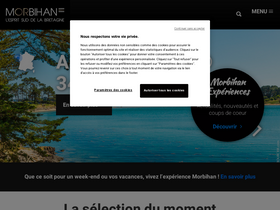 'morbihan.com' screenshot