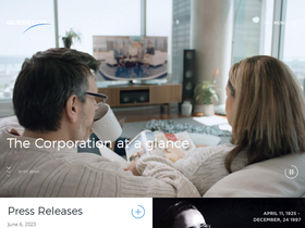 'quebecor.com' screenshot