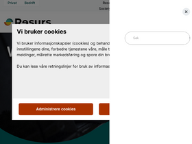 'resursbank.no' screenshot