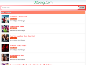 'djsongi.com' screenshot