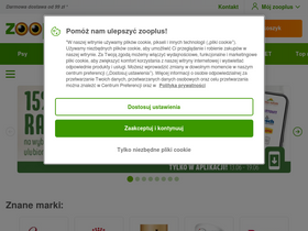 'zooplus.pl' screenshot