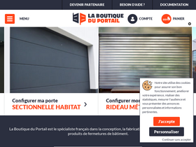 'laboutiqueduportail.com' screenshot