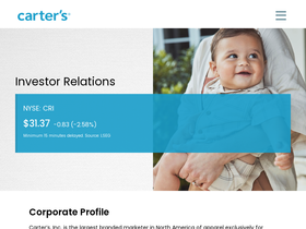 ir.carters.com