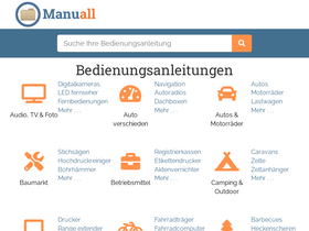 'manuall.de' screenshot
