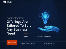 'reportsanddata.com' screenshot