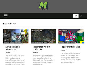 'mcpedb.com' screenshot