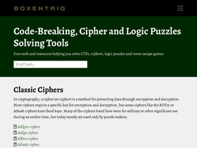 'boxentriq.com' screenshot