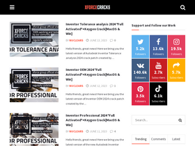 'xforce-cracks.com' screenshot