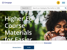 'swlearning.cengage.com' screenshot