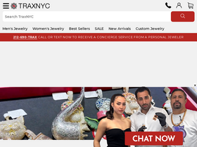'traxnyc.com' screenshot