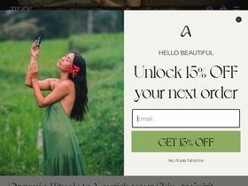 atone.co homepage screenshot